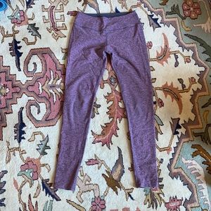 Beyond yoga space dye pink ankle leggings size M